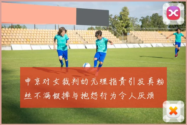 申京对女裁判的无理指责引发真粉丝不满假摔与抱怨行为令人厌烦